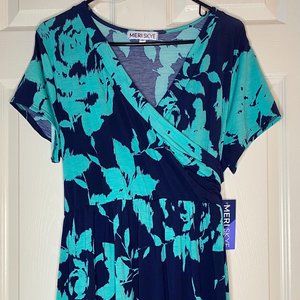 Miami Faux Wrap Maxi Dress